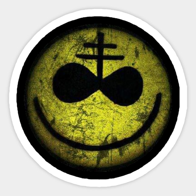 Sulfur Smiley Sticker by Lawless Illusions 